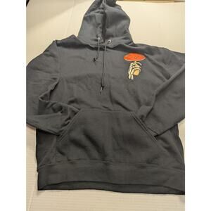 Bowery Supply Co. hoodie Sweatshirt unisex black size Mt